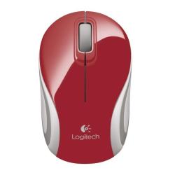 Mouse Logitech M187 Wireless rosso